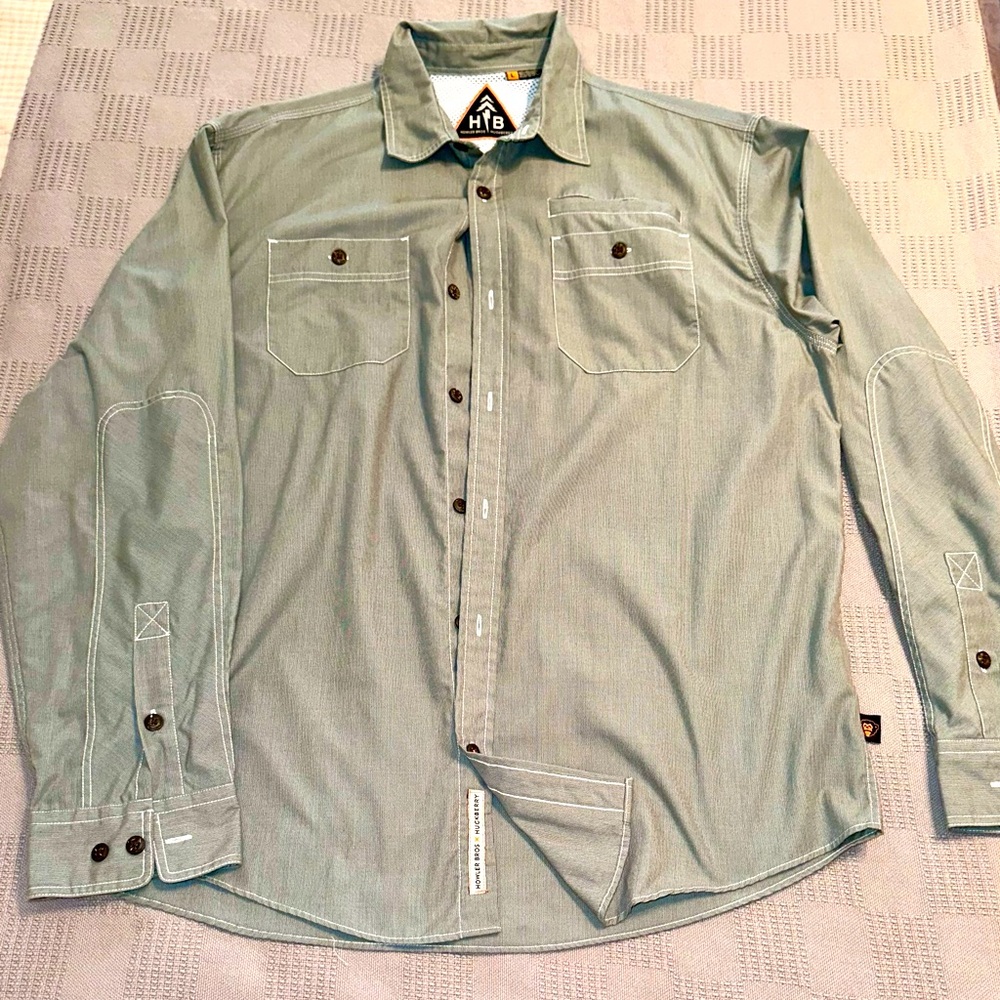 Howler Brothers Men’s Huckberry Travel Shirt- Large